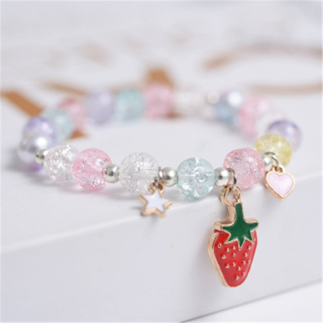 BRACELET DE PERLES POP-CORN