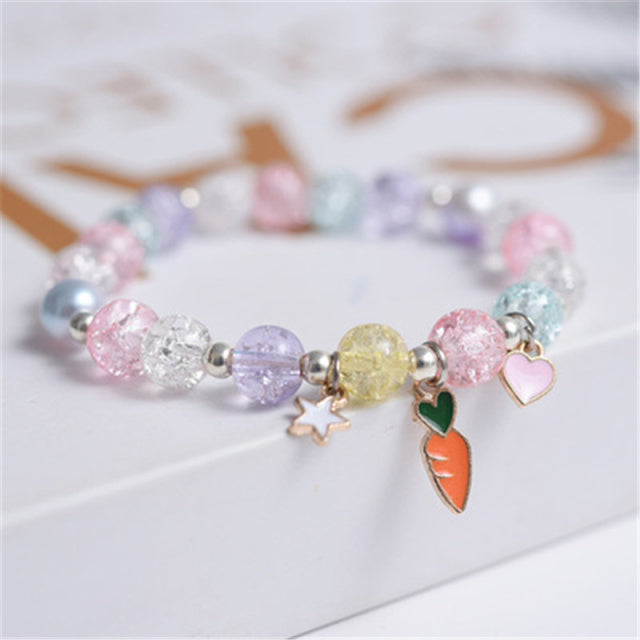 BRACELET DE PERLES POP-CORN