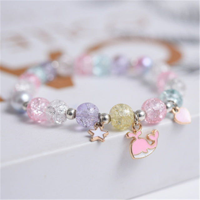 BRACELET DE PERLES POP-CORN