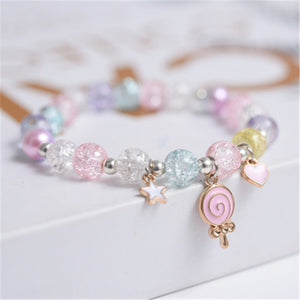 BRACELET DE PERLES POP-CORN