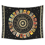 TAROT CARD TAPESTRY. WALL DECORATION. 