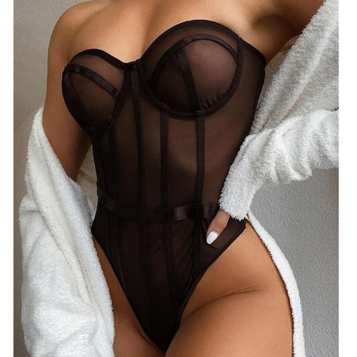 BODY SEXY EN DENTELLE - BOSSOUASHOP