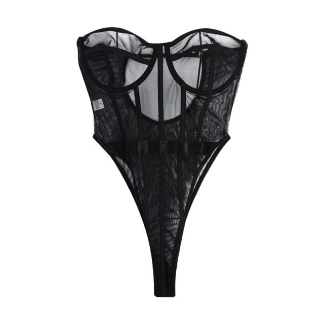 BODY SEXY EN DENTELLE - BOSSOUASHOP