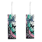 BOUCLES D'OREILLES LONGUES EN ACRYLIQUE