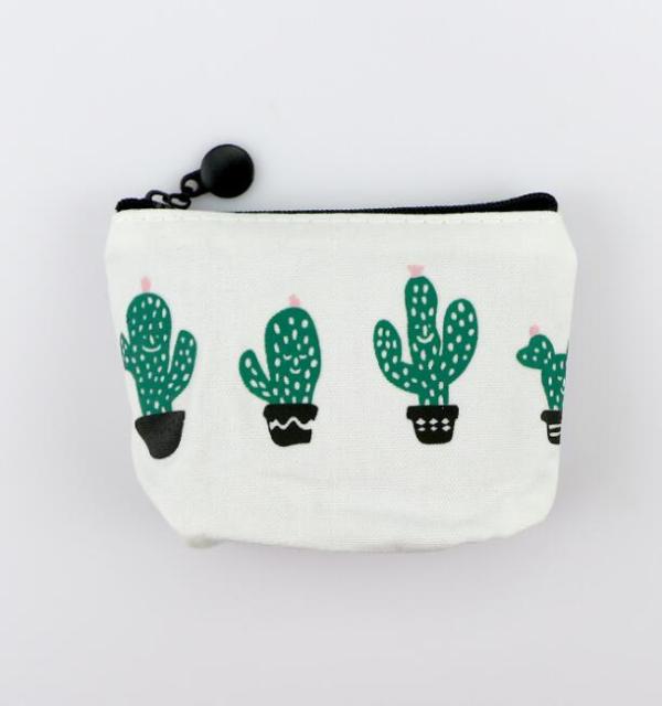 WALLET - CANVAS COIN BAG - UNISEX 