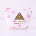 WALLET - CANVAS COIN BAG - UNISEX 