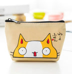 WALLET - CANVAS COIN BAG - UNISEX 
