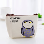 WALLET - CANVAS COIN BAG - UNISEX 