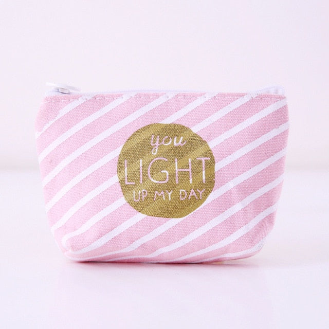 WALLET - CANVAS COIN BAG - UNISEX 