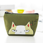 WALLET - CANVAS COIN BAG - UNISEX 