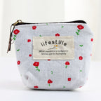 WALLET - CANVAS COIN BAG - UNISEX 