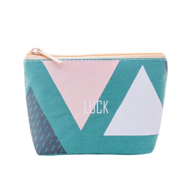 WALLET - CANVAS COIN BAG - UNISEX 