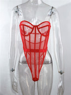 BODY SEXY EN DENTELLE - BOSSOUASHOP