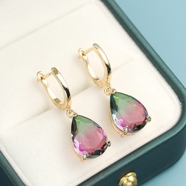 BOUCLES D'OREILLES 4 COULEURS - BOSSOUASHOP