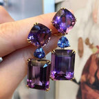 BOUCLES D'OREILLES 4 COULEURS - BOSSOUASHOP
