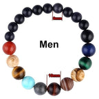 BRACELET EN PIERRES NATURELLES UNISEXE - BOSSOUASHOP