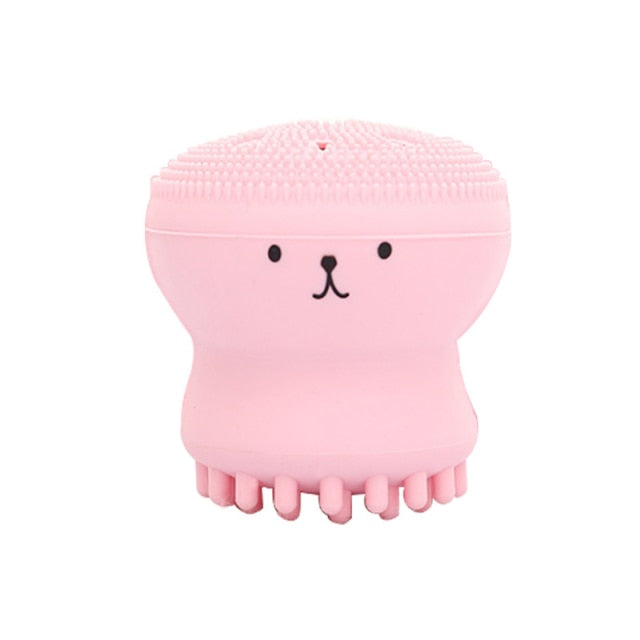 BROSSE DE NETTOYAGE DU VISAGE EN SILICONE