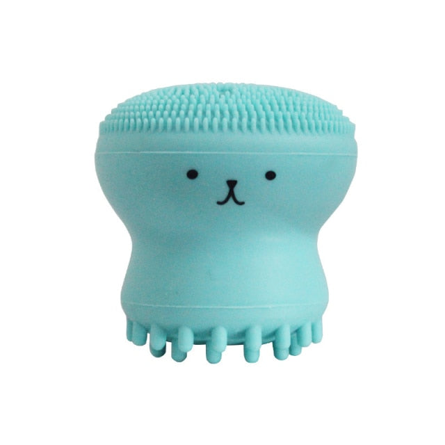 BROSSE DE NETTOYAGE DU VISAGE EN SILICONE - BOSSOUASHOP