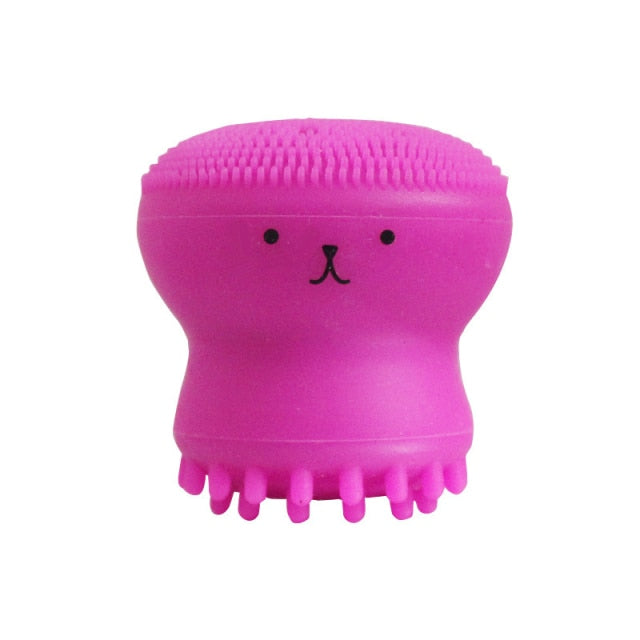 BROSSE DE NETTOYAGE DU VISAGE EN SILICONE