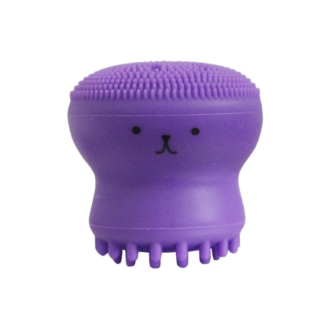BROSSE DE NETTOYAGE DU VISAGE EN SILICONE - BOSSOUASHOP