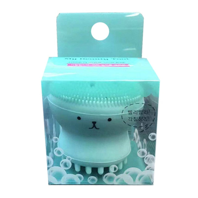 SILICONE FACE CLEANSING BRUSH 