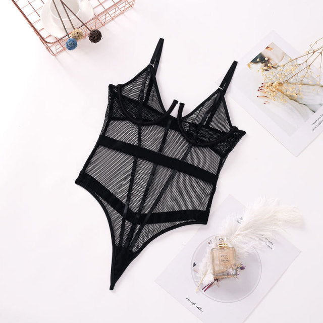 BODY SEXY EN DENTELLE - BOSSOUASHOP