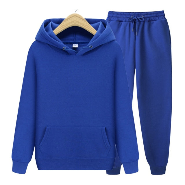 SURVETEMENT SWEAT A CAPUCHE ET PANTALON TENDANCE - BOSSOUASHOP