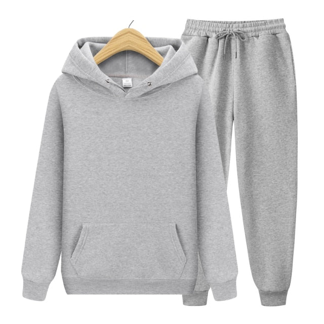 SURVETEMENT SWEAT A CAPUCHE ET PANTALON TENDANCE - BOSSOUASHOP