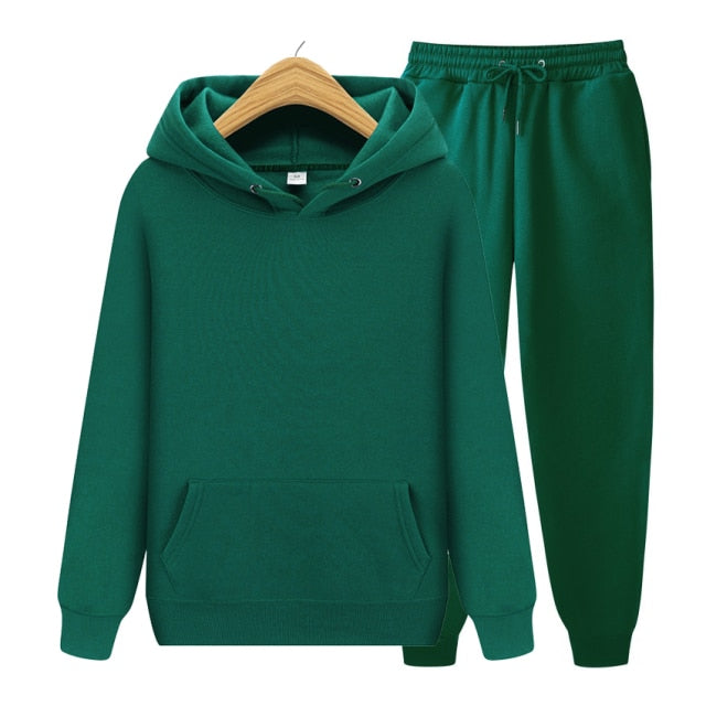 SURVETEMENT SWEAT A CAPUCHE ET PANTALON TENDANCE - BOSSOUASHOP