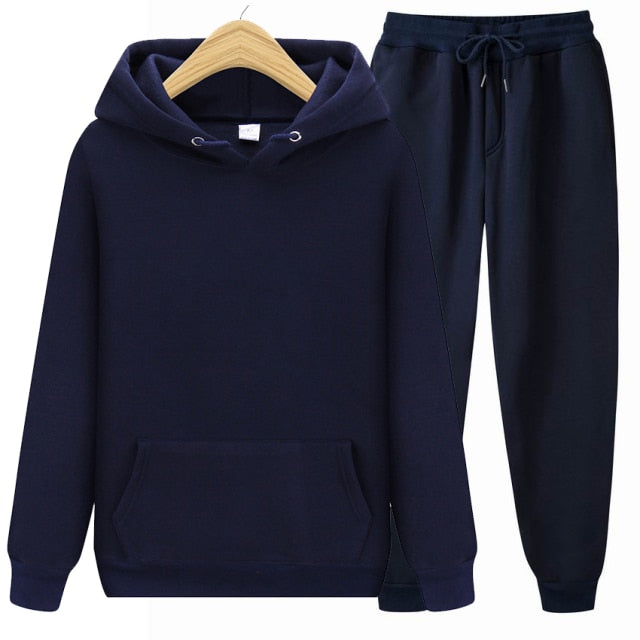 SURVETEMENT SWEAT A CAPUCHE ET PANTALON TENDANCE - BOSSOUASHOP