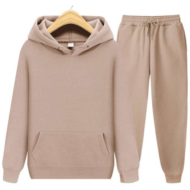 SURVETEMENT SWEAT A CAPUCHE ET PANTALON TENDANCE - BOSSOUASHOP