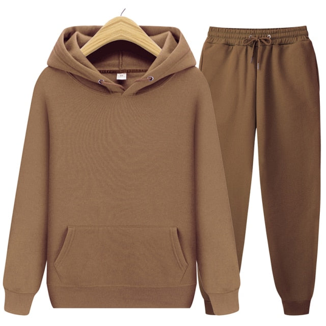 SURVETEMENT SWEAT A CAPUCHE ET PANTALON TENDANCE - BOSSOUASHOP
