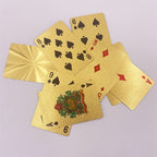 CARTES DE JEU DOREES - BOSSOUASHOP