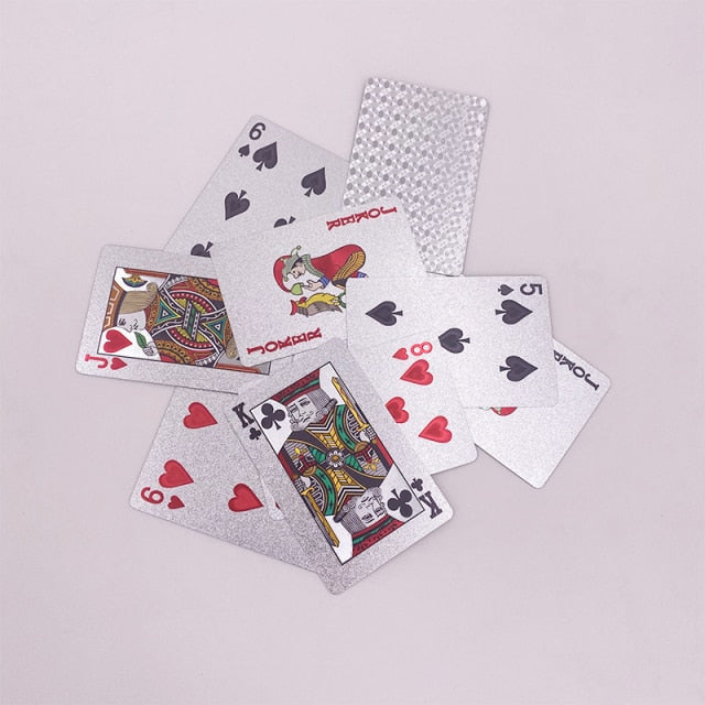 CARTES DE JEU DOREES - BOSSOUASHOP