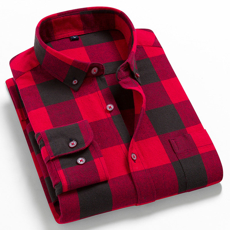CHECK FLANNEL SHIRT 