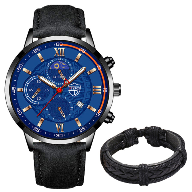 BRACELET AVEC MONTRE SPORT HOMMES