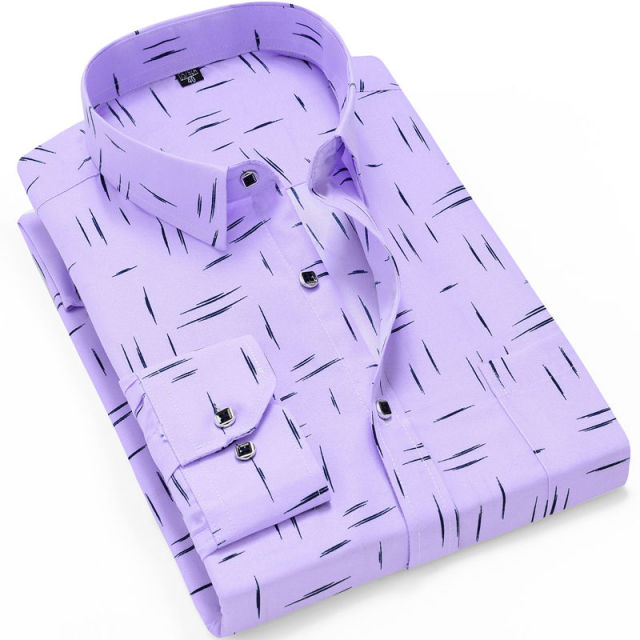 CHEMISE IMPRIMÉE A MANCHES LONGUES