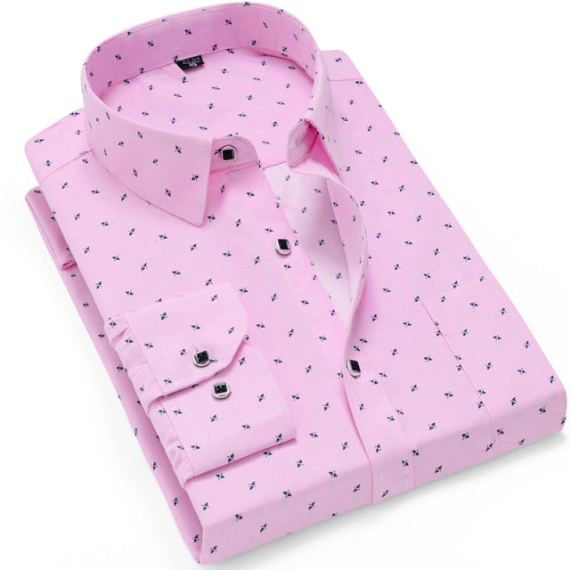 CHEMISE IMPRIMÉE A MANCHES LONGUES