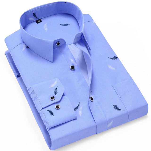 CHEMISE IMPRIMÉE A MANCHES LONGUES