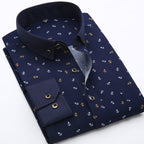 CHEMISE IMPRIMÉE A MANCHES LONGUES