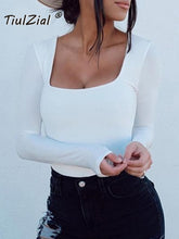 Charger l&#39;image dans la galerie, BODY A MANCHES LONGUES - BOSSOUASHOP
