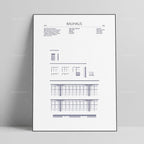 AFFICHE D'ART ABSTRAIT DE STYLE CHICAGO - BOSSOUASHOP