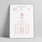 AFFICHE D'ART ABSTRAIT DE STYLE CHICAGO - BOSSOUASHOP