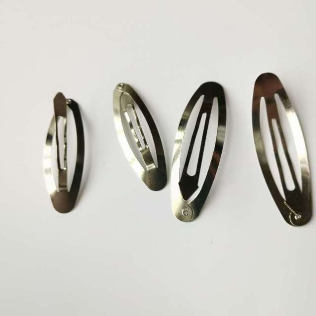 PINCES A CHEVEUX OVALES ARGENTÉES(20 PIECES) - BOSSOUASHOP