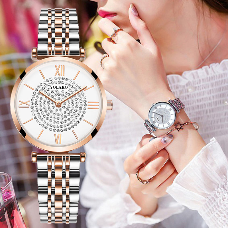 MONTRE-BRACELET A QUARTZ POUR FEMMES