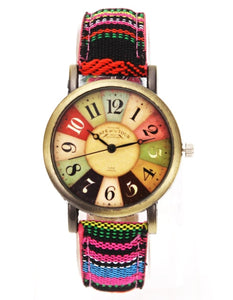 MONTRE-BRACELET RETRO A QUARTZ