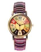 MONTRE-BRACELET RETRO A QUARTZ