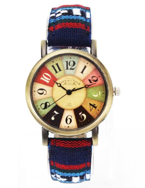 MONTRE-BRACELET RETRO A QUARTZ